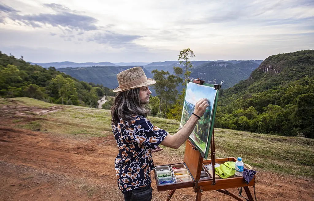 Gramado terá Encontro de Pintura ao Ar Livre na Primavera