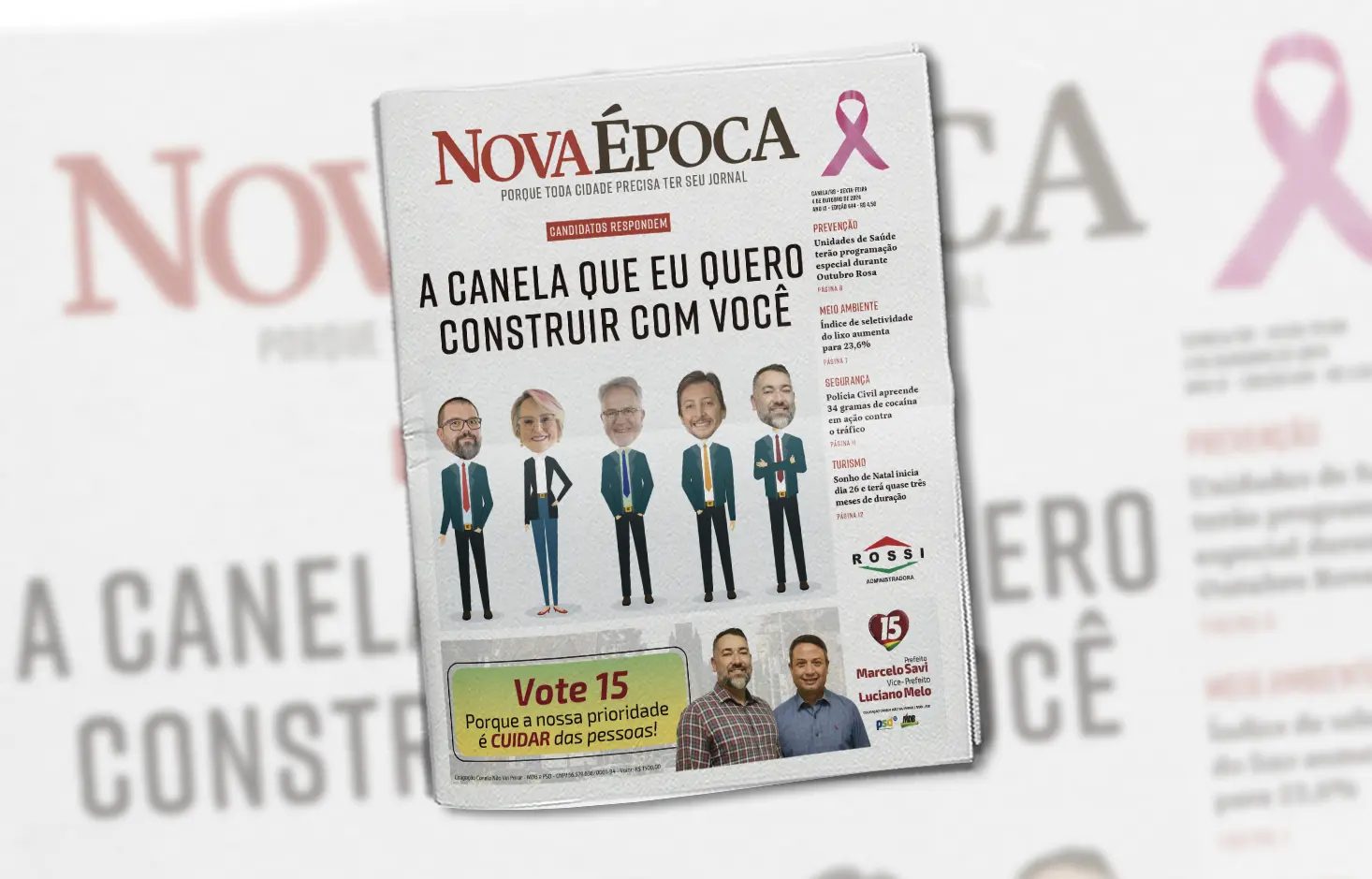 O SEU VOTO DECIDE O FUTURO